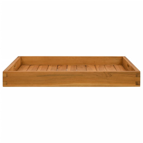 Vidaxl bakke 60x60 cm solid teak