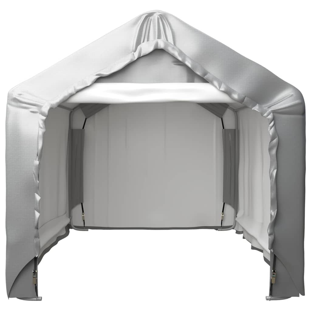 Vidaxl Storage Telt 180x180 cm galvaniseret stålgrå