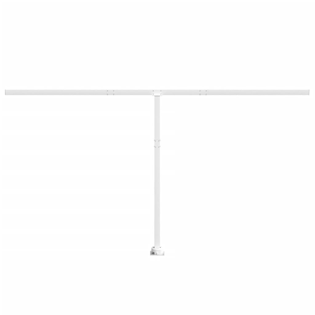 Vidaxl Laifel Pole Set 450x245 cm Iron White