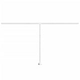 Vidaxl Laifel Pole Set 450x245 cm Iron White