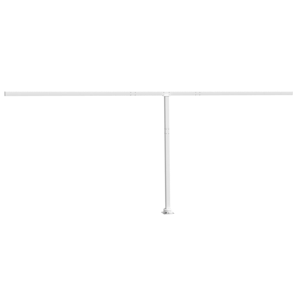 Vidaxl Laifel Pole Set 600x245 cm Iron White