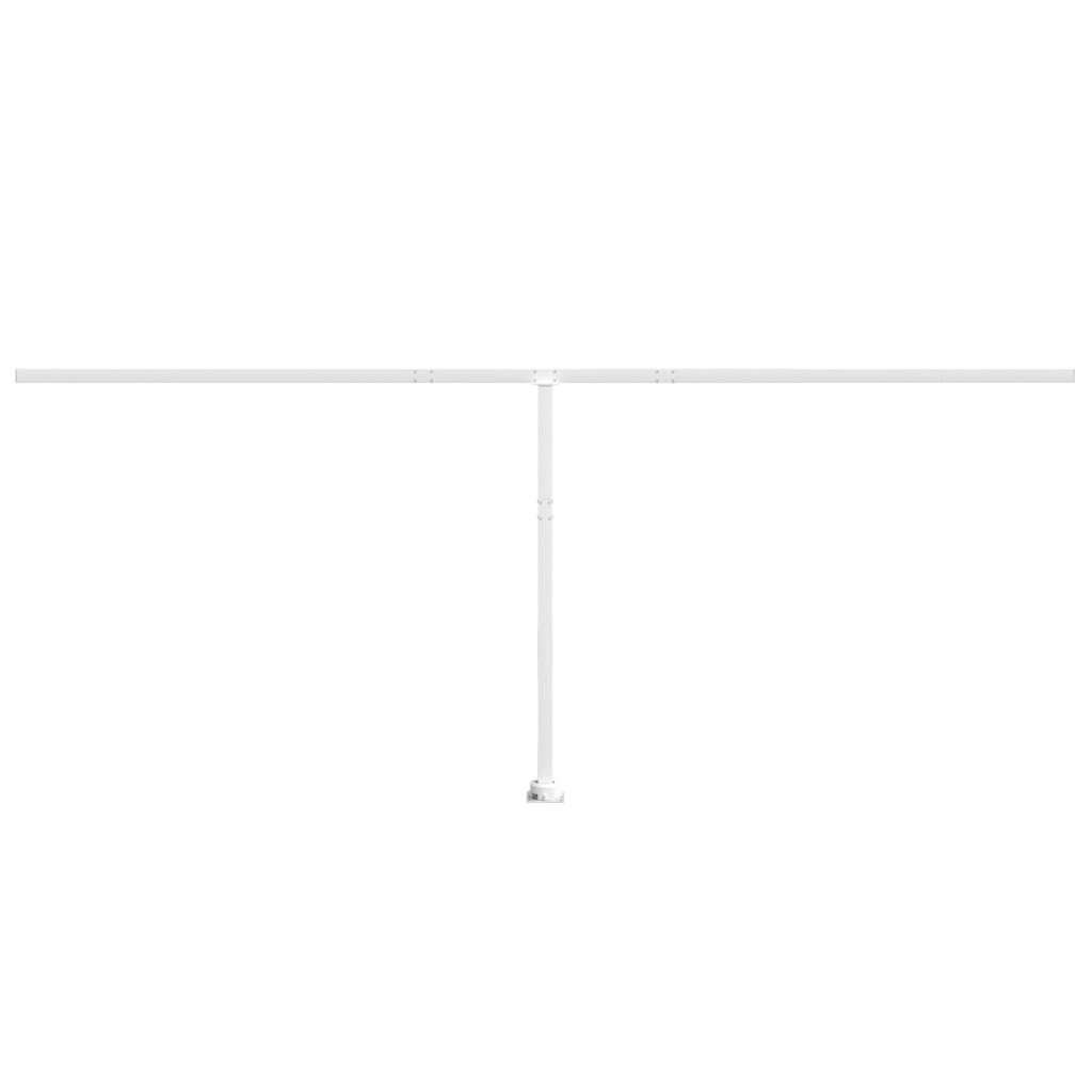 Vidaxl Laifel Pole Set 600x245 cm Iron White