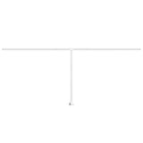Vidaxl Laifel Pole Set 600x245 cm Iron White