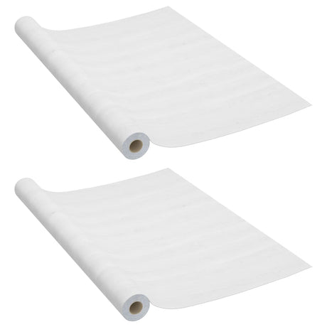 VidaXL møbelfolier selvklæbende 2 stk 500x90 cm PVC uden farvet