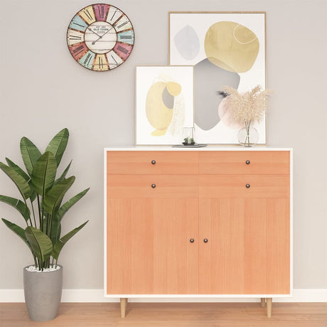 VidaXL møbelfolier selvklæbende 2 stk 500x90 cm PVC japansk eg-farvet