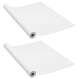Vidaxx møbelfolier selvklæbende 2 stk 500x90 cm PVC hvid