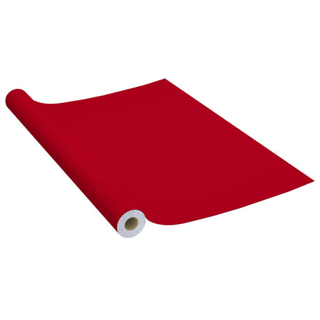 Vidaxx møbelfolier selvklæbende 2 stk 500x90 cm PVC rød