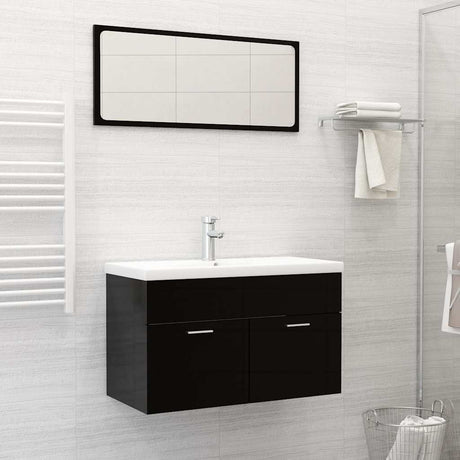 Vidaxl bygget -I Washbasin med TAP 81x39x18 cm keramisk hvid