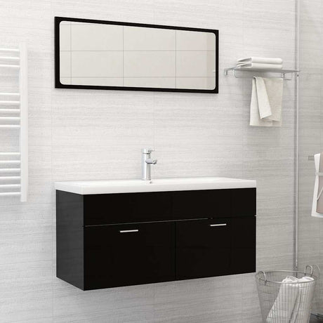 Vidaxl bygget -i vaskebord med tap 101x39x18 cm keramisk hvid