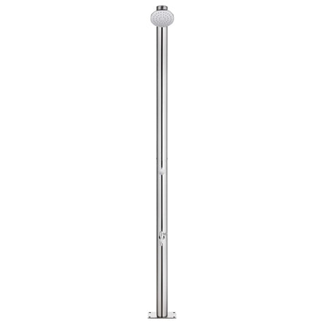 Vidaxx udendørs bruser 215 cm rustfrit stål