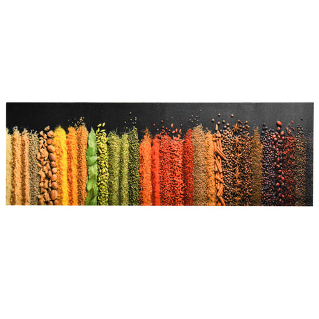 Vidaxl Kitchen Mat vaskbart krydderi 60x300 cm