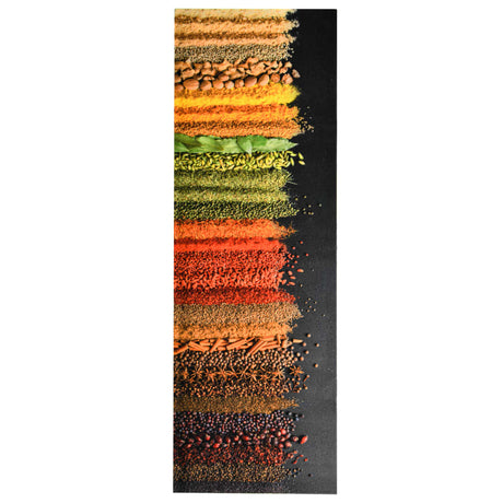 Vidaxl Kitchen Mat vaskbart krydderi 60x300 cm