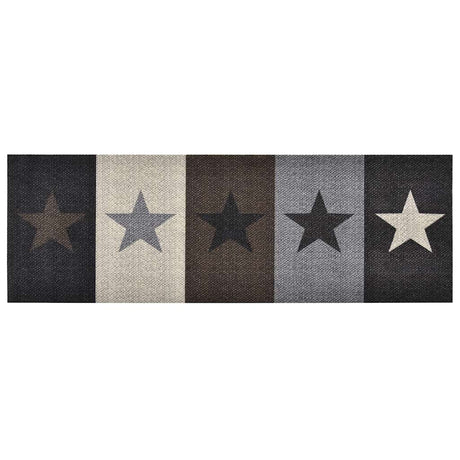 Vidaxl Kitchen Mat vaskbare stjerner 60x180 cm