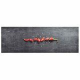 Vidaxl Kitchen Mat vaskbar peber 45x150 cm