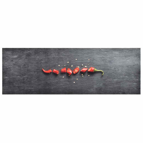 Vidaxl Kitchen Mat vaskbar peber 60x180 cm