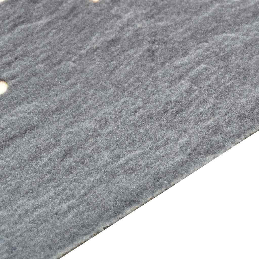 Vidaxl Kitchen Mat vaskbar peber 60x180 cm