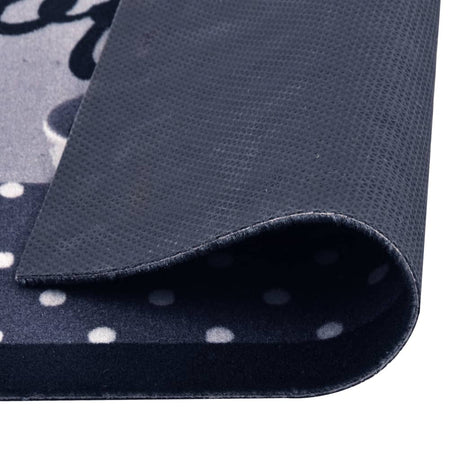 Vidaxl Kitchen Mat vaskbar kaffe 45x150 cm blå