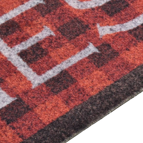 Vidaxl Kitchen Mat vaskbare tomater 60x300 cm
