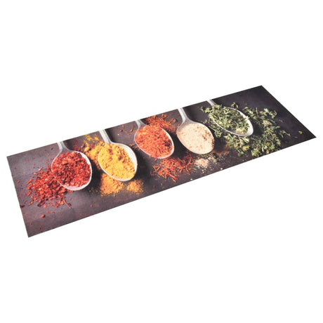 Vidaxl Kitchen Mat vaskbare skeer 45x150 cm