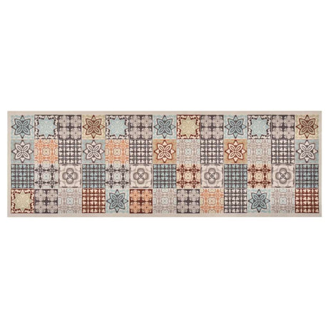 Vidaxl Kitchen Mat vaskbar mosaikfarve 60x180 cm