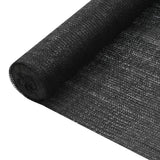 Vidaxl PrivacyNet 75 g m² 1,5x50 m HDPE Sort