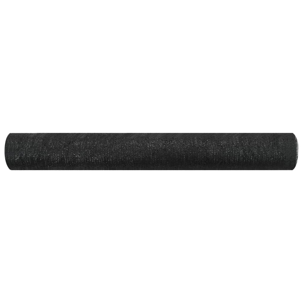 Vidaxl PrivacyNet 75 g m² 1,5x50 m HDPE Sort