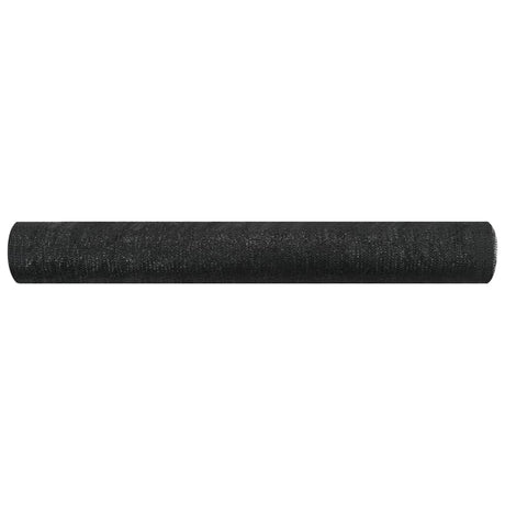 Vidaxl privacy net zwart 2x50 m hdpe 75 g m²