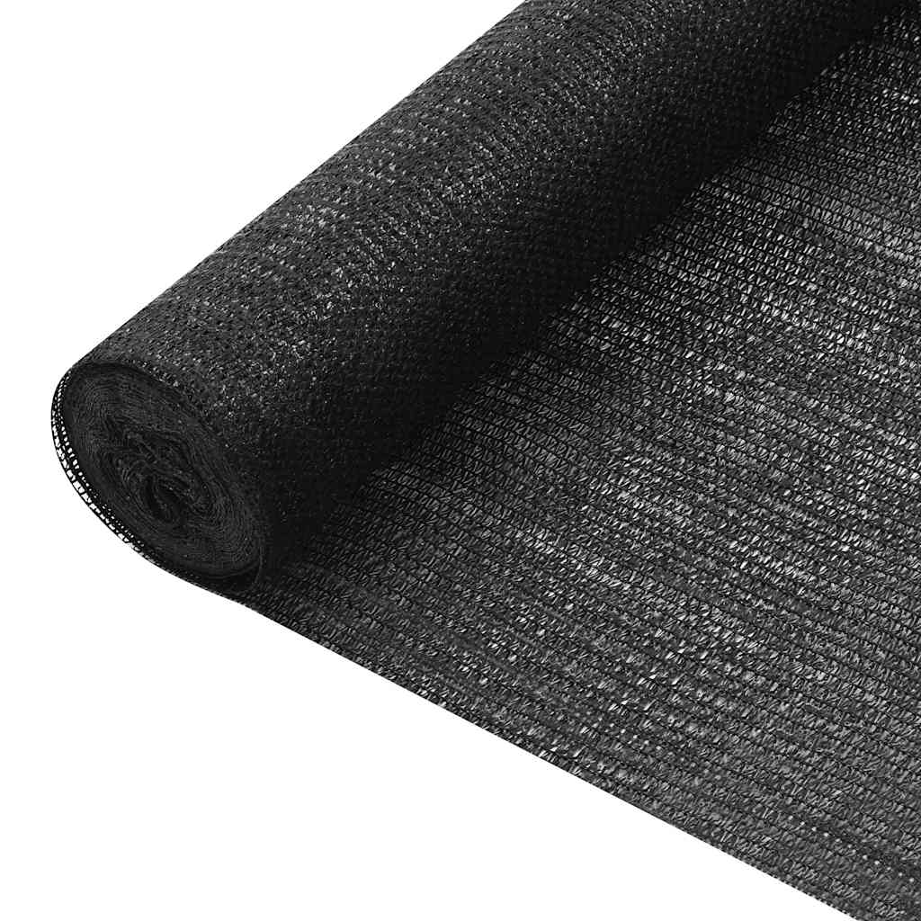 VidaXL privatnet 75 g m² 3,6x50 m HDPE sort
