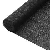 VidaXL privatnet 75 g m² 3,6x50 m HDPE sort