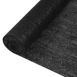 VidaXL privatnet 195 g m² 1x50 m HDPE sort