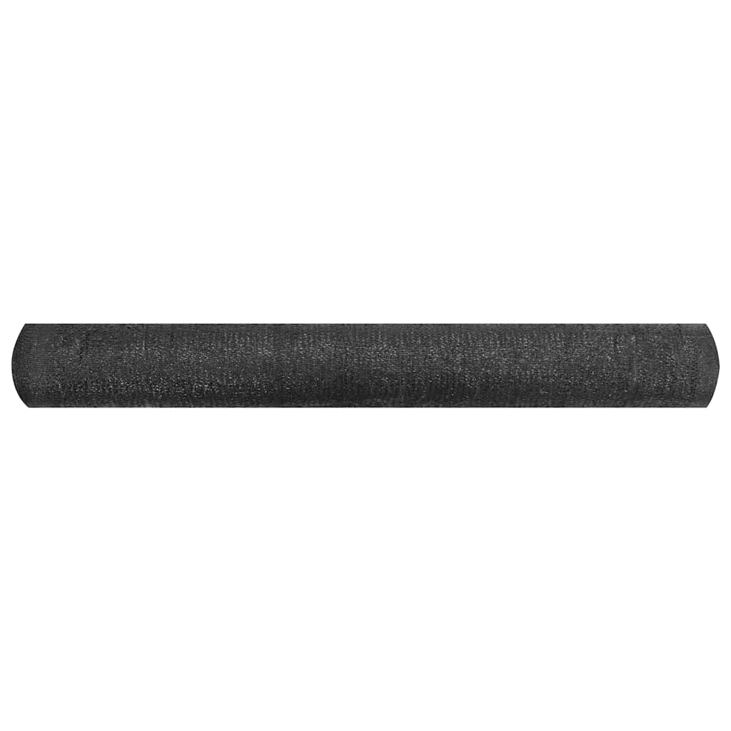 VidaXL privatnet 195 g m² 1x50 m HDPE sort