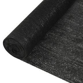 VidaXL privatnet 195 g m² 1,2x25 m HDPE sort