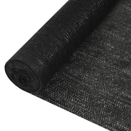 VidaXL privatnet 195 g m² 1,8x25 m HDPE sort