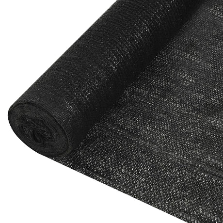 VidaXL privatnet 195 g m² 2x10 m HDPE sort