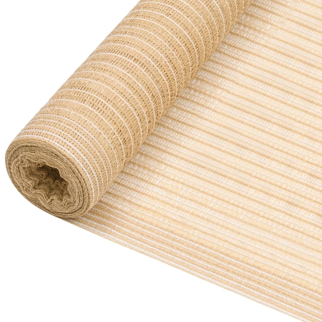 Vidaxl privacynet 75 g m² 1,8x10 m hdpe beige