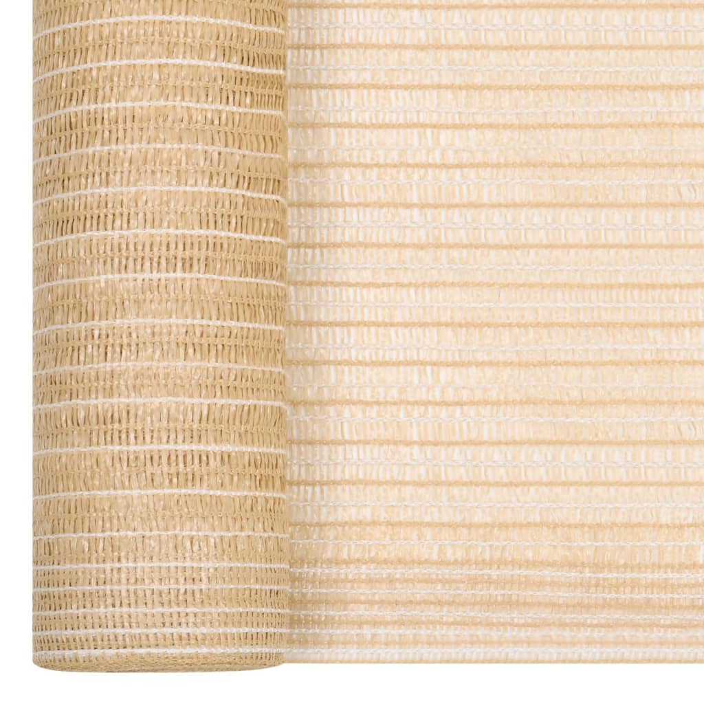 Vidaxl privacynet 195 g m² 1,8x50 m hdpe beige