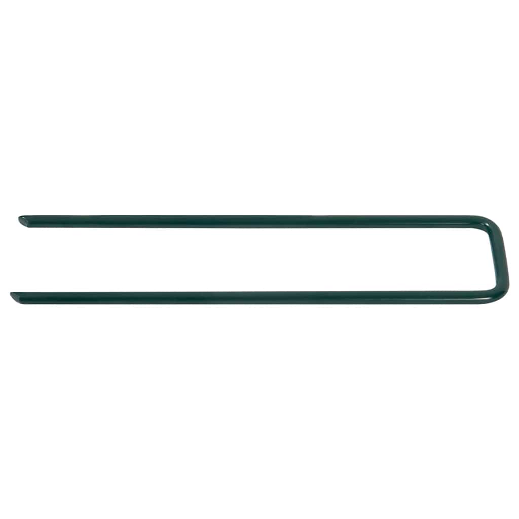 Vidaxl Artificial Grass Pegs 20 pc U-formet jern