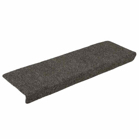 Vidaxl Stair Mats Self -fast 15 stykker 65x21x4 cm Anthracite rektangulær kant
