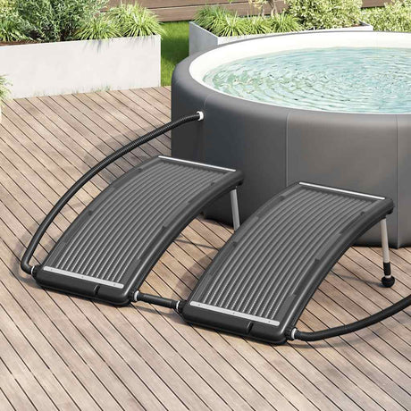 Vidaxx swimmingpool varmepanel solcelle 2 stk buet 110x65 cm