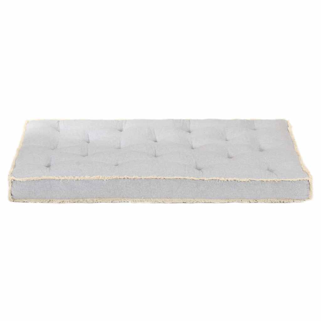 Vidaxl Sofa Pushion Pallet 120x80x10 CM Grå