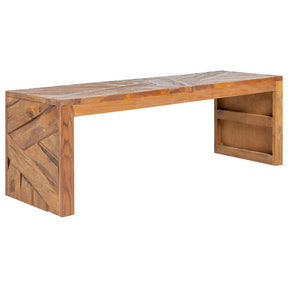 Vidaxl tv-meubel 110x60x38 cm massief teakhout
