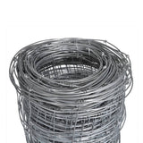Vidaxl HEK 50X1.2 M Galvaniseret stålsølvfarvet