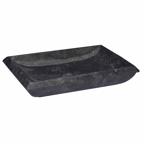 Vidaxl Sink 50x35x10 cm marmor sort