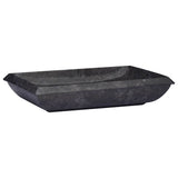 Vidaxl Sink 50x35x10 cm marmor sort