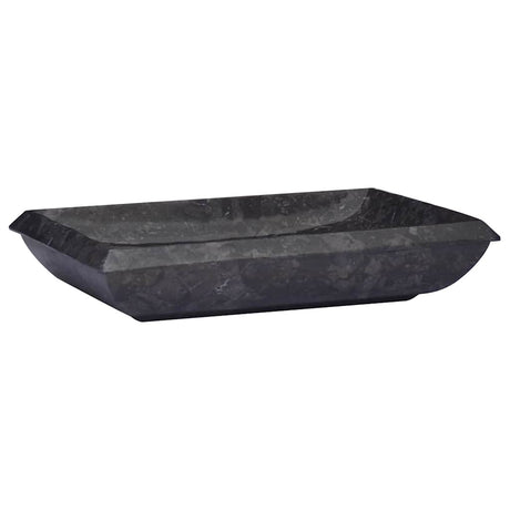 Vidaxl Sink 50x35x10 cm marmor sort