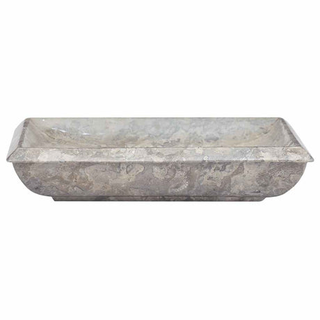 Vidaxl Sink 50x35x10 cm marmorgrå