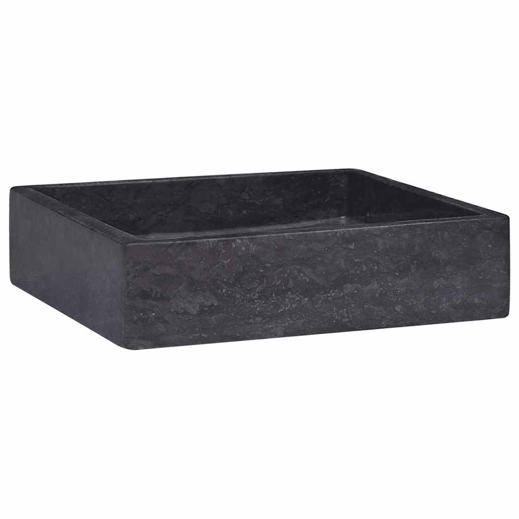 Vidaxl Sink 40x40x10 cm marmor sort