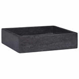 Vidaxl Sink 40x40x10 cm marmor sort