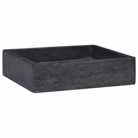 Vidaxl Sink 40x40x10 cm marmor sort