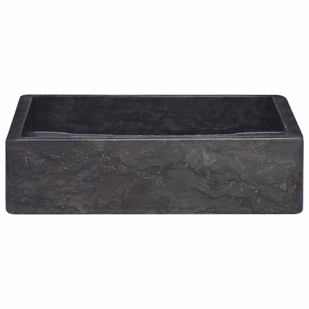 Vidaxl Sink 40x40x10 cm marmor sort